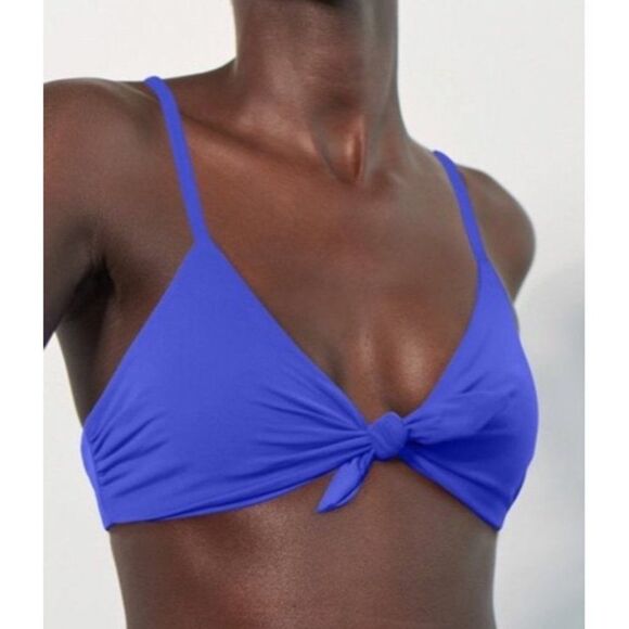 NWTMara Hoffman CARLA BIKINI TOP - OLTREMARE size XS - Picture 1 of 5